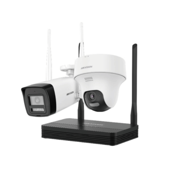 Комплект Wi-Fi відеоспостереження Hikvision NKS424W02H з SSD
